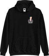 Hoodie Sweater | How I Met Your Mother | Barney Stinson | Challenge Accepted | Bro Code | Playbook | Merchandise | Merch | Kleding - Maat M - Trui - Zwart - Unisex - Katoen - Polye