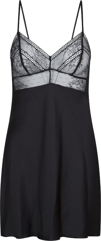 LingaDore - Belle Chemise Noire - taille XL - Zwart