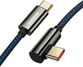 Baseus USB-C Data- en Laadkabel - 2.4A Snellader Kabel - Fast en Quick Charge Oplaadkabel - Type C Naar USB-C - Oplaadsnoer Telefoon -  Samsung Galaxy en Note - Sony - OnePlus - Ge
