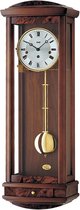 AMS noten houten regulateur met mechanisch uurwerk en Westminster speelwerk