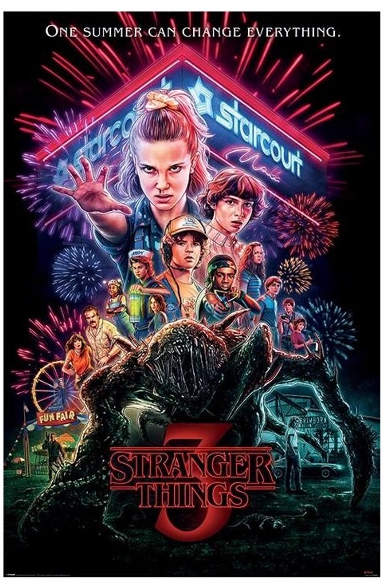 Stranger Things Summer of 85 - Maxi Poster