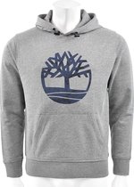 Timberland - Seasonal Tree Logo Hoodie - Heren trui - S - Grijs
