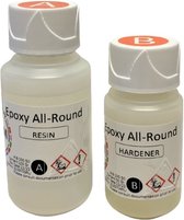 Epoxy Resin 150 gram set /  Allround / Epoxy Hars / Universeel / Veelzijdig / Giethars / Lamineren / Lijmen / Gieten / Botenbouw / Maakindustrie