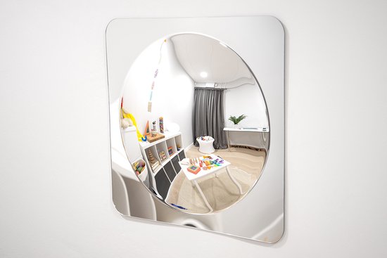 Groot panneau de miroir en Acryl avec dôme simple - 490 mm | Jeux | bol