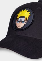 Naruto - Naruto Face Snapback Pet - Zwart
