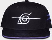 Naruto Shippuden Snapback Pet Logo Zwart