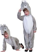 Grijze Regenwoud Tapir Kostuum | Maat 140 | Carnaval kostuum | Verkleedkleding