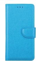 LuxeBass Hoesje geschikt voor OnePlus 7 Pro - Bookcase Turquoise - portemonnee hoesje - telefoonhoes - gsm hoes - telefoonhoesjes