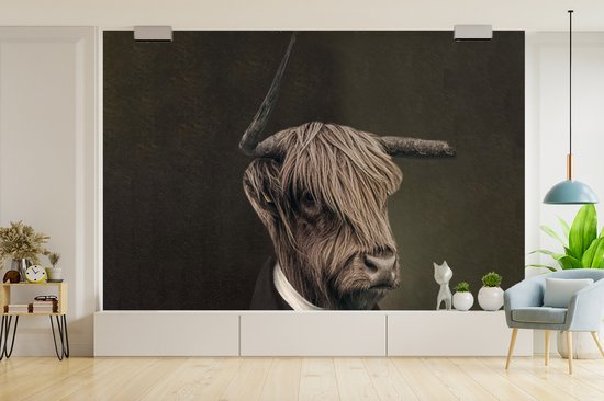 Papier Peint - Papier peint photo Maîtres Anciens - Highlander écossais - Costume - Largeur 420 cm x Hauteur 280 cm