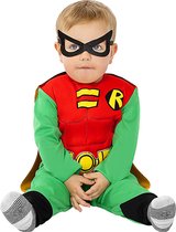 FUNIDELIA Robin kostuum voor baby - 12-24 mnd (81-92 cm) - Rood