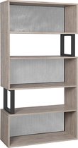 FURNIBELLA- Moderne boekenkast Greige