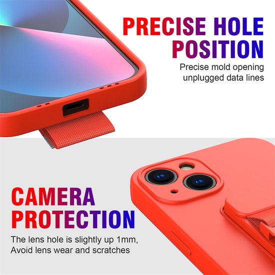 Coque arrière Apple iPhone 11 | Sangle d'épaule | Étui pour téléphone | Vert