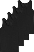 Schiesser Meisjes tank tops / onderhemden 4 pack Teens Girls Personal Fit