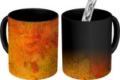 Magische Mok - Foto op Warmte Mok - Olieverf-schilderij Herfstkleuren - 350 ML