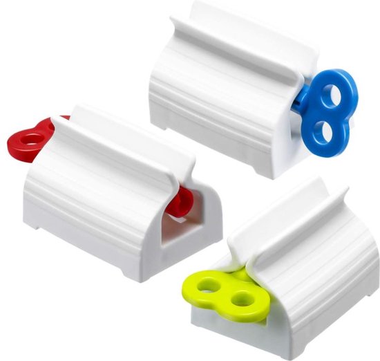 Foto: Tandpasta tube uitknijper tube squeezer set van 3