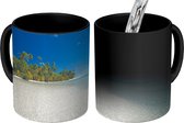 Magische Mok - Foto op Warmte Mok - Het exotische strand van One Foot Island - 350 ML