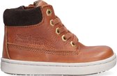 Shoesme Ur21w045 Hoge sneakers - Leren Sneaker - Jongens - Cognac - Maat 32