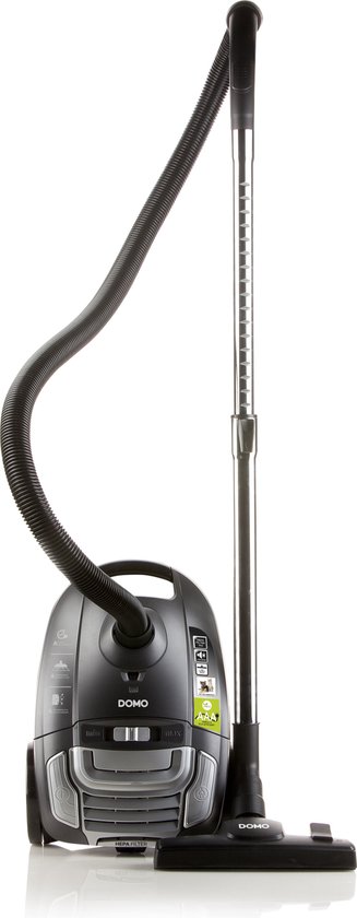 DOMO DO7285S Stofzuiger met zak – 3 L – Geschikt voor huisdieren – 700 W – Grijs