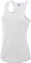 Wit sport singlet voor dames XL (42)