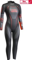 Mad Wave - Wetsuit - Women Wetsuit Rapid - Zwart/Rood - XL