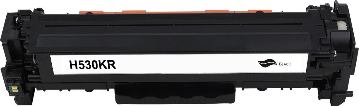 HP CC530A 304A Toner Zwart 3500 Pagina's - HP inktcartridge - CM2320 CM2320FXI MFP CM2320N MFP CM2320NF MFP CP2025 CP2025DN CP2025N - CC530A compatible CC530A alternatief