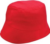 Niltons Vissershoed Promo 58 Cm Katoen Rood One-size