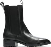 Clarks - Dames - Lydia Top - D - 2 - black leather - maat 5