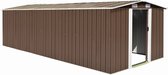 Everest Tuinschuur 257x580x181 cm metaal bruin