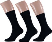 Katoenen heren sokken | Marine blauw | Maat 40/46 | Herensokken maat 43 46 | Sokken heren | Sokken heren 43 46 | Sokken | Apollo
