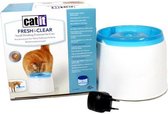 Catit Fresh And Clear - Drinkfontein Kat - Blauw /Wit - 2 L