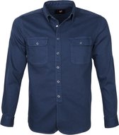 Suitable - Pascal Overshirt Donkerblauw - XXL - Modern-fit