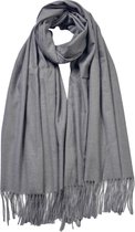 Wintersjaal Dames 68*175 cm Grijs Synthetisch Wintershawl Sjaal Shawl