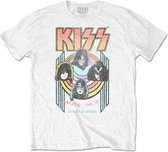 Kiss Heren Tshirt -S- World Wide Wit