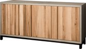 Tower living | max dressoir met 3 deurtjes | eikenhout | bruin | 180 x 45 x 85 (h) cm