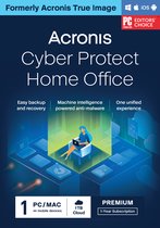 Acronis Cyber Protect Home Office Premium + 1 TB Acronis Cloud Storage - 1 Gebruiker/ 1 Jaar - Windows/MAC