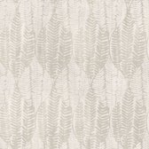 Bazaar - Luxe Bladeren - Behang - Wandbekleding - Wallpaper - Beige - 0,53 x 10 M.