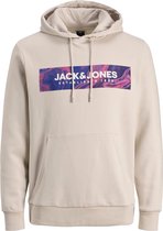 Jack & Jones Hoodie Anniv Moonbeam (Maat: 6XL)