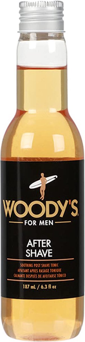 Woody's for Men After Shave Tonic - Laat je gezicht koel, glad en verfrist aanvoelen - Geformuleerd met aloë vera en vitamine E