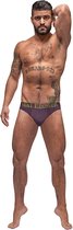 Male Power Avant-Garde - Verstrakkende Moonshine eggplant S/M