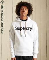 Superdry Heren Trui Core Logo hoodie van biologisch katoen
