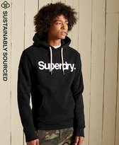 Superdry Heren Trui Core Logo hoodie van biologisch katoen