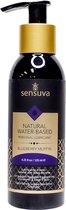 Sensuva - Natural Waterbasis Glijmiddel Bosbessen Muffin 125 ml