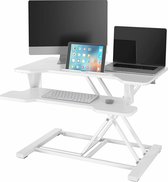 Verstelbare Opvouwbare Laptop Computer Tafel Wit L