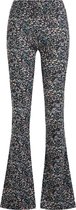 WE Fashion Dames flared legging met dessin