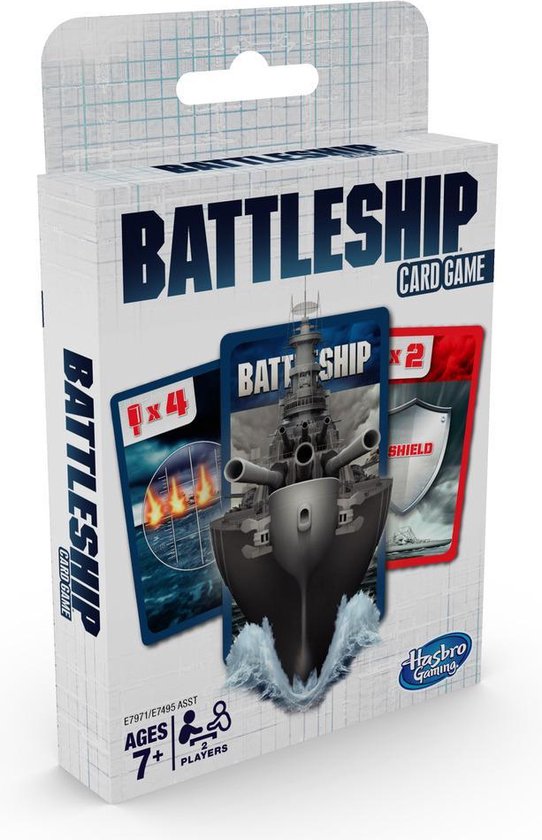 Thumbnail van een extra afbeelding van het spel Hasbro E7971GC0 bordspel Battleship Kaartspel Gelukspel