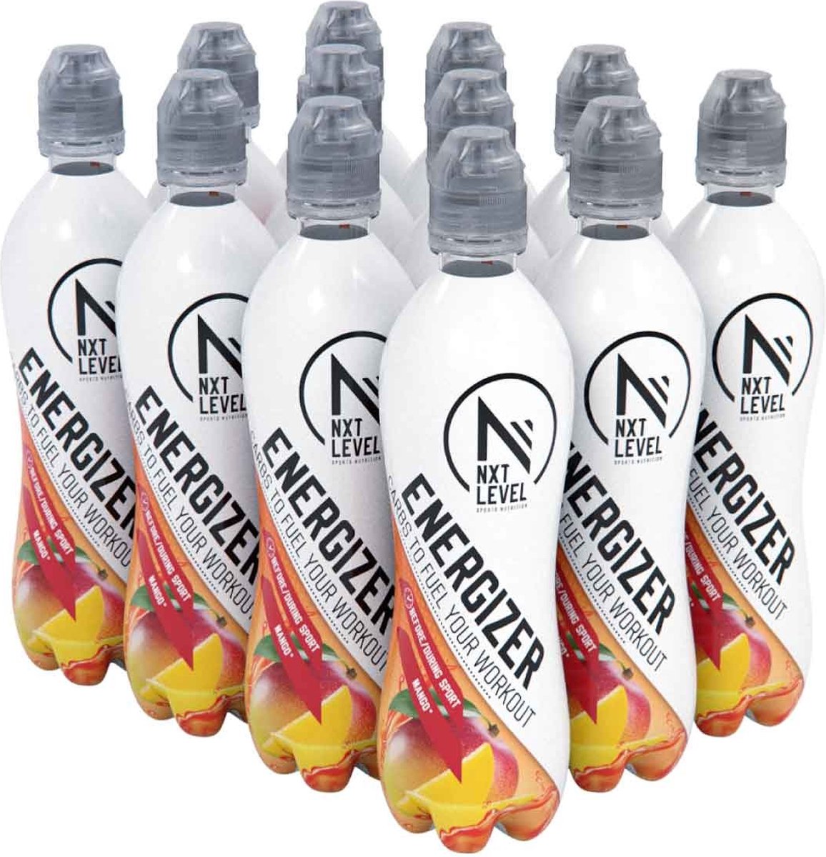 NXT Level Energizer - 90g Koolhydraten - 12 x 500 ml - Mango - Incl. statiegeld