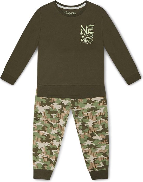 Jongens pyjama camouflage
