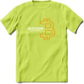 Bitcoin - Crypto T-Shirt Kleding Cadeau | Dames / Heren / Unisex | Bitcoin / Ethereum shirt | Grappig Verjaardag kado | Tshirt Met Print  Prijs - Groen - 3XL