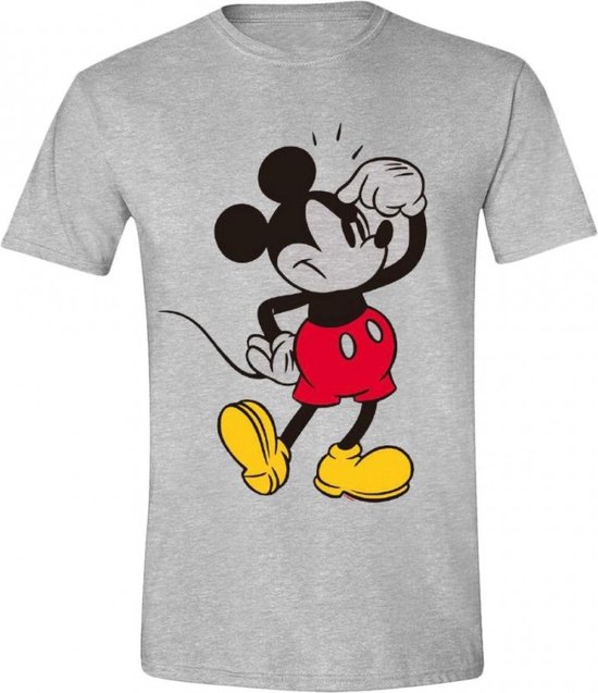 DISNEY - T-Shirt - Mickey Mouse Annoying Face (S)