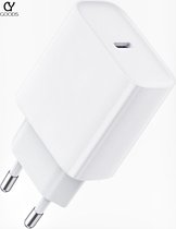 CY Goods 20W USB-C Snellader - Oplader USB-A 3.0 Samsung - Adapter - Stekker - ( Geschikt voor Apple iPhone 12 - Apple iPad - voor Apple Lightning - Lader / X / 11 / 12 Pro Max / i